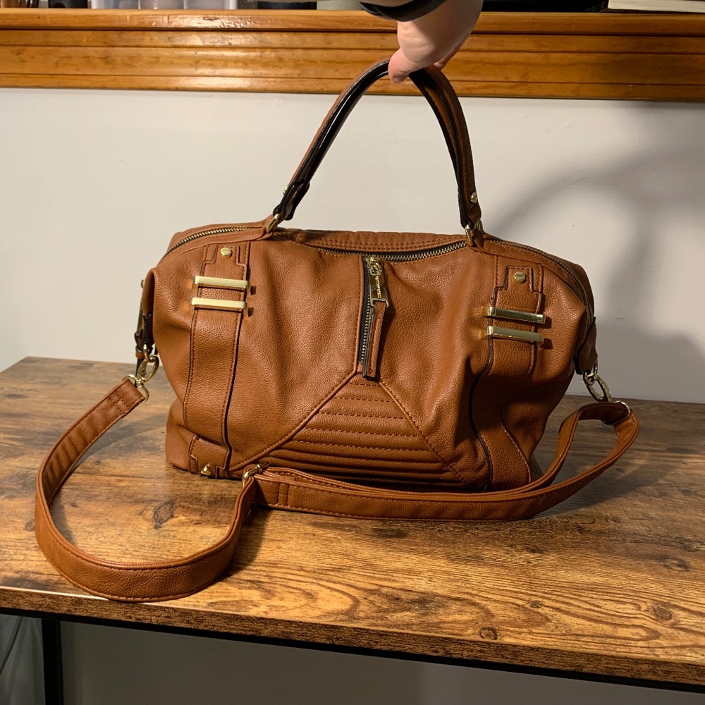 Steve Madden Brown Satchel